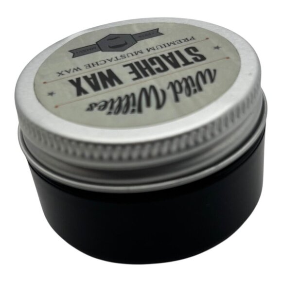 Wild Willies Stache Wax Premium Mustache Wax Style & Hold 1 oz Tin Grooming Acce - Picture 6 of 6